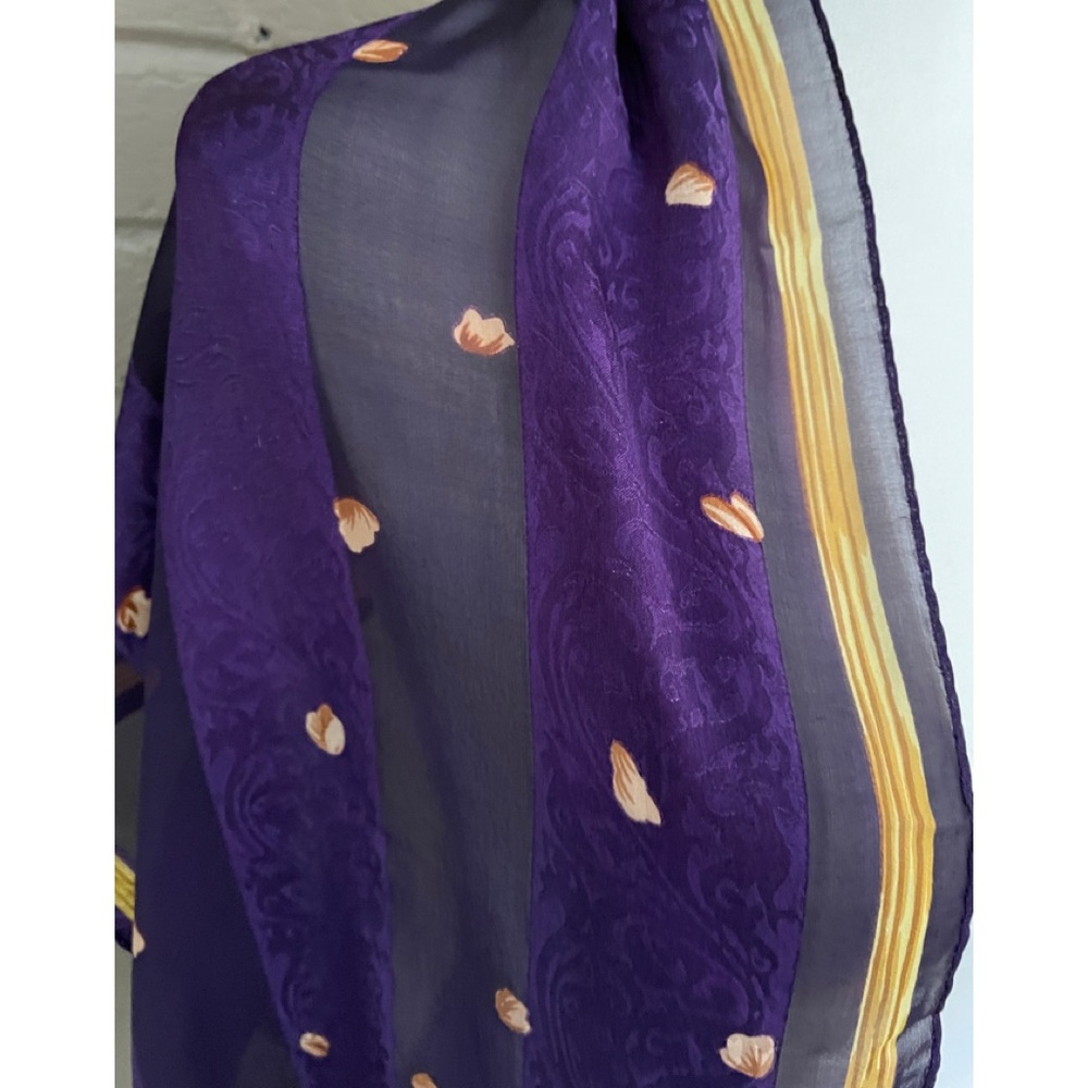 Anne Klein vintage silk scarf - Picture 6 of 12